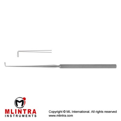 Wagener Ear Hook Fig. 5 Stainless Steel, 14 cm - 5 1/2"
